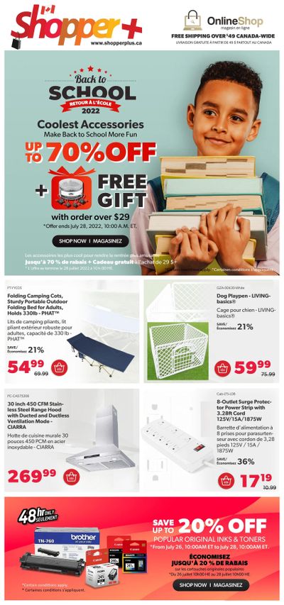 Shopper Plus Flyer July 26 to August 2