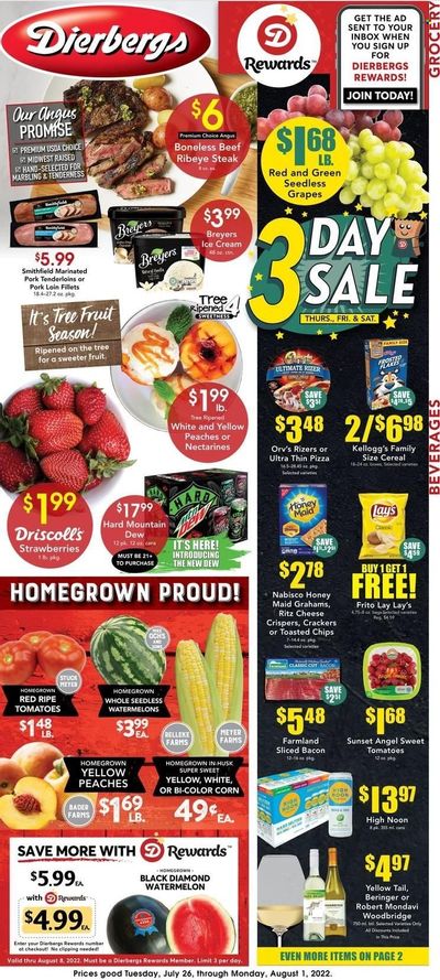 Dierbergs (IL, MO) Weekly Ad Flyer July 27 to August 3