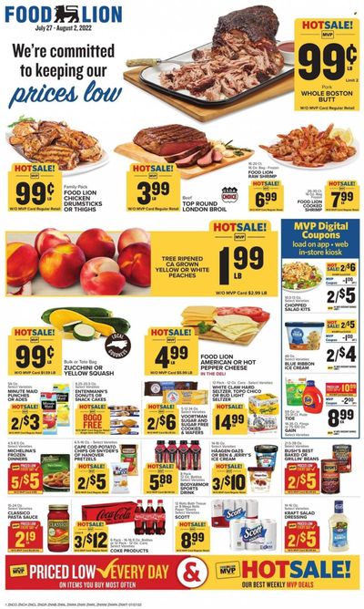 Food Lion (NC) Weekly Ad Flyer July 27 to August 3