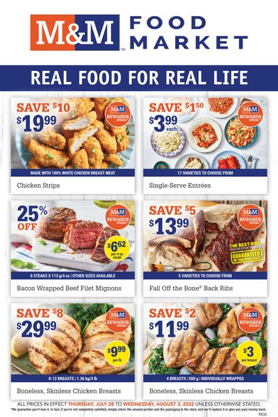 M&M Food Market (Atlantic & West) Flyer July 28 to August 3