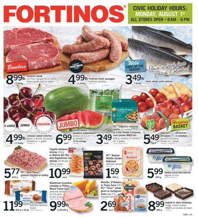 Fortinos Flyer July 28 to August 3