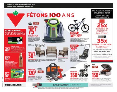 Canadian Tire (QC) Flyer July 28 to August 3