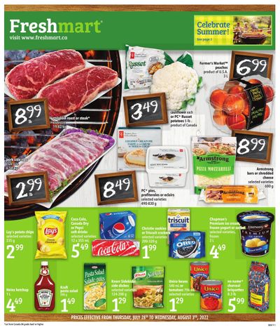 Freshmart (West) Flyer July 28 to August 3