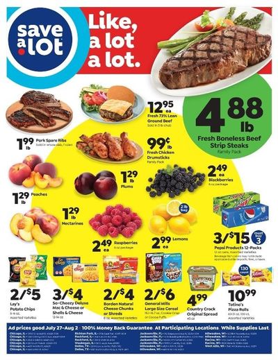 Save a Lot Weekly Ad Flyer July 27 to August 3