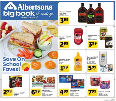 Albertsons (CA, ID, LA, MT, OR, TX, WA) Weekly Ad Flyer Specials July 27 to August 23, 2022