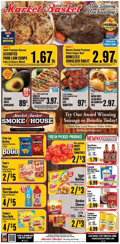 Market Basket (LA, TX) Weekly Ad Flyer July 27 to August 3