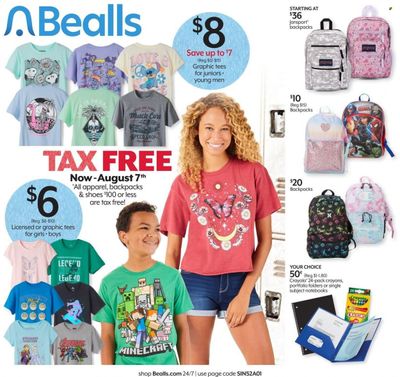 Bealls Florida (FL) Weekly Ad Flyer July 27 to August 3
