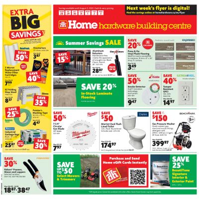 Home Hardware Building Centre (Atlantic) Flyer July 28 to August 3