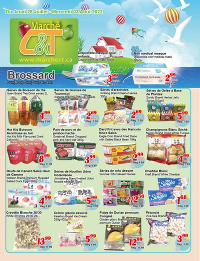 Marche C&T (Brossard) Flyer July 28 to August 3
