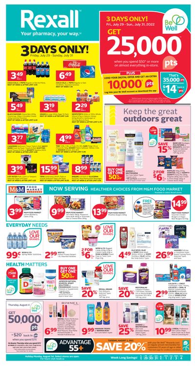 Rexall (ON) Flyer July 29 to August 4