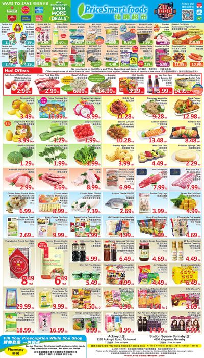 PriceSmart Foods Flyer July 28 to August 3