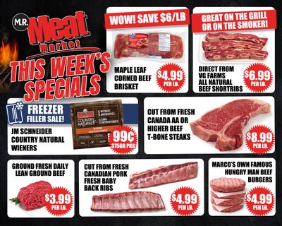 M.R. Meat Market Flyer July 28 to August 4