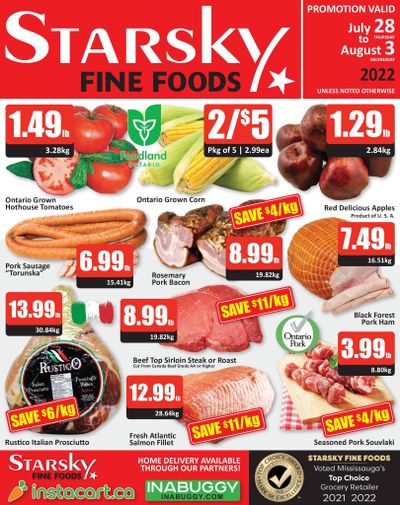 Starsky Foods Flyer July 28 to August 3