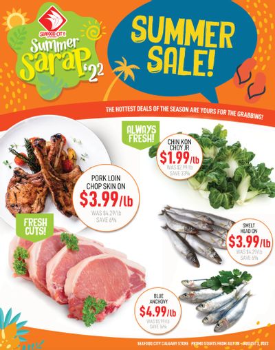 Seafood City Supermarket (West) Flyer July 28 to August 3