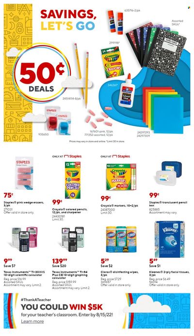 Staples Weekly Ad Flyer July 28 to August 4