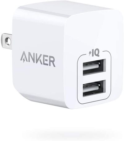 Anker USB Charger, Anker PowerPort Mini Dual Port Phone Charger On Sale for $ 12.74 ( Save $ 4.25 ) at Amazon Canada