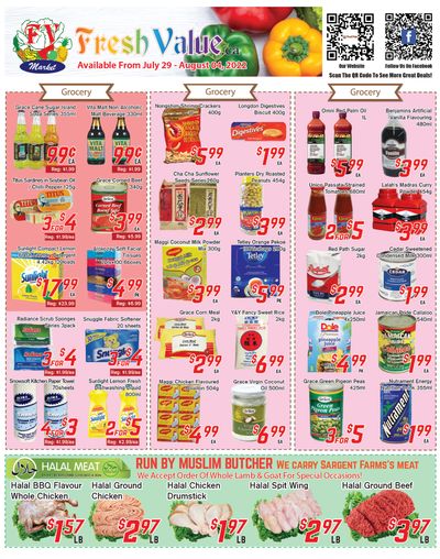 Fresh Value Flyer July 29 to August 4