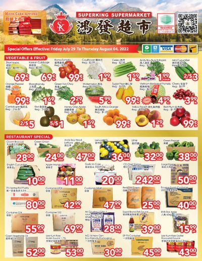 Superking Supermarket (North York) Flyer July 29 to August 4