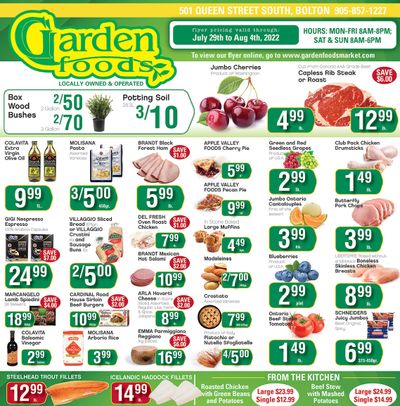 Garden Foods Flyer July 29 to August 4