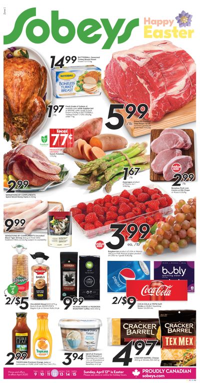 Sobeys (ON) Flyer April 9 to 15