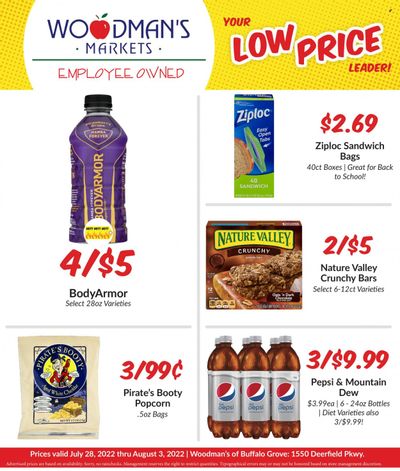 Woodman's Markets (IL, WI) Weekly Ad Flyer July 29 to August 5