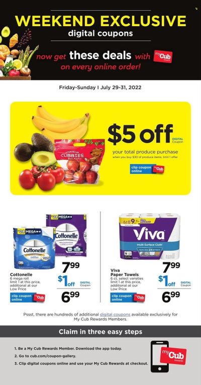 Cub Foods (MN) Weekly Ad Flyer July 29 to August 5