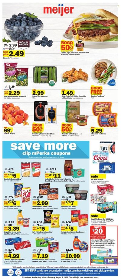 Meijer (MI) Weekly Ad Flyer July 29 to August 5