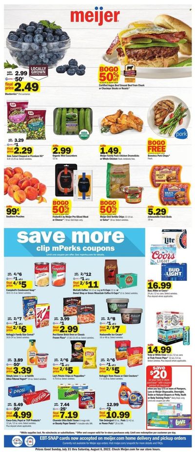 Meijer (IN) Weekly Ad Flyer July 29 to August 5