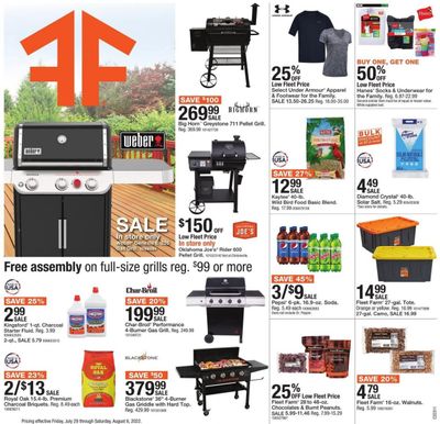 Fleet Farm (IA, MN, ND, WI) Weekly Ad Flyer July 29 to August 5