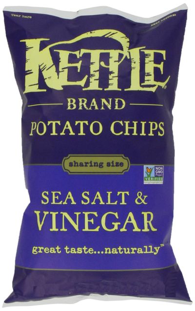 Kettle Chips Sea Salt and Vinegar Chips, 220 Gram on Sale for $ 2.48 at Amazon Canada