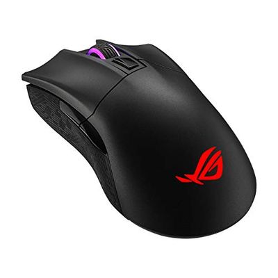 ASUS ROG Gladius II Wireless Optical Ergonomic FPS Gaming Mouse Featuring 16000 DPI Optical, 50G Acceleration, 400 IPS Sensor, Swappable Switches, and Aura Sync RGB Lighting $79.99 (Reg $139.99)