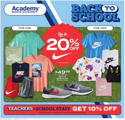 Academy Sports + Outdoors Weekly Ad Flyer July 31 to August 7