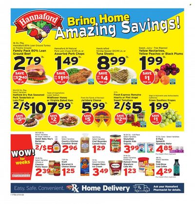 Hannaford (VT) Weekly Ad Flyer July 31 to August 7