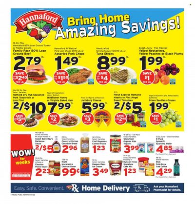 Hannaford (ME) Weekly Ad Flyer July 31 to August 7