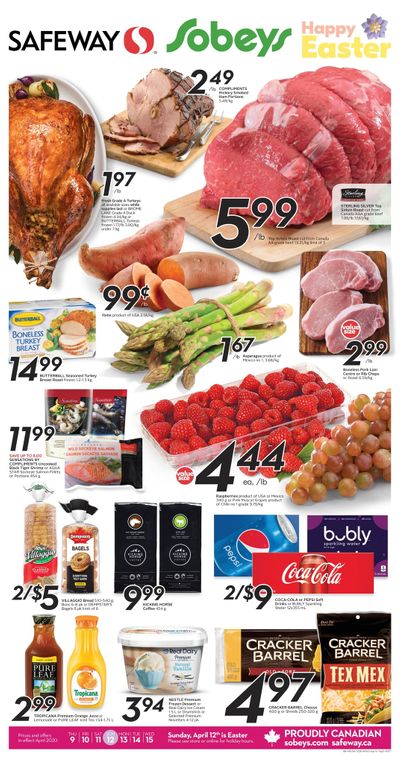 Sobeys (West) Flyer April 9 to 15