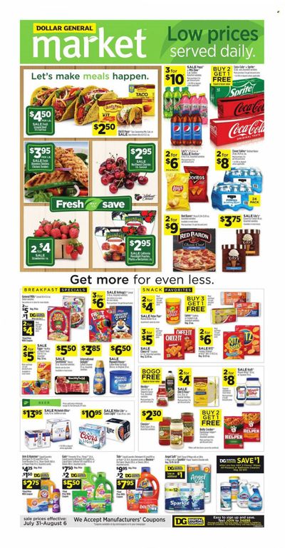 Dollar General (KY) Weekly Ad Flyer August 1 to August 8 Dollar General (KY) Weekly Ad Flyer August 1 to August 8