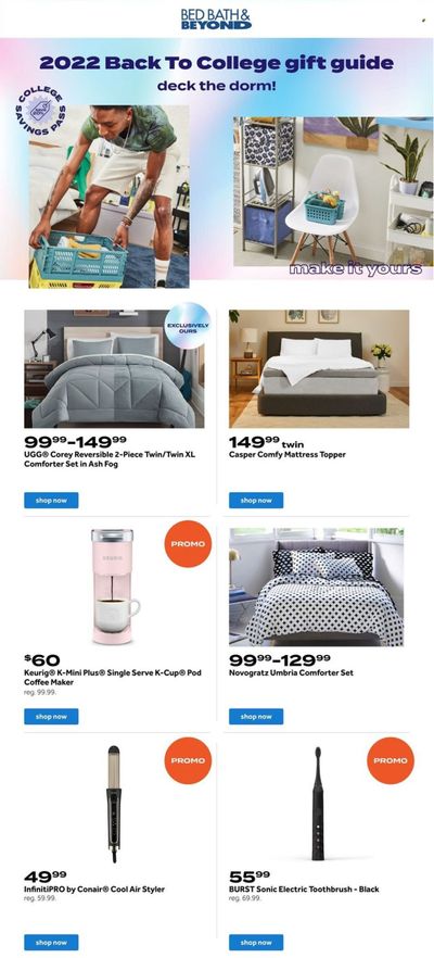 Bed Bath & Beyond Weekly Ad Flyer August 1 to August 8