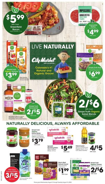 City Market (CO, UT, WY) Weekly Ad Flyer Specials August 3 to August 16, 2022