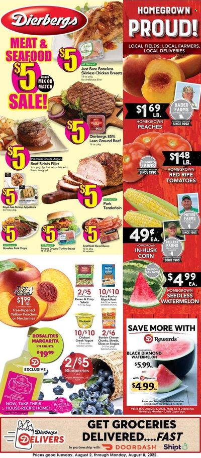 Dierbergs (IL, MO) Weekly Ad Flyer August 2 to August 9