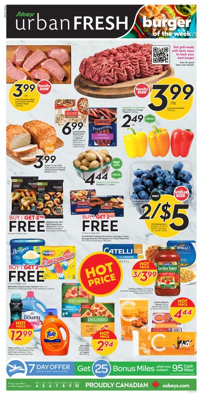 Sobeys Urban Fresh Flyer August 4 to 10