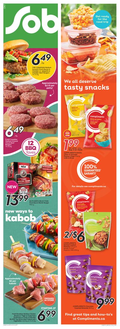 Sobeys (ON) Flyer August 4 to 10