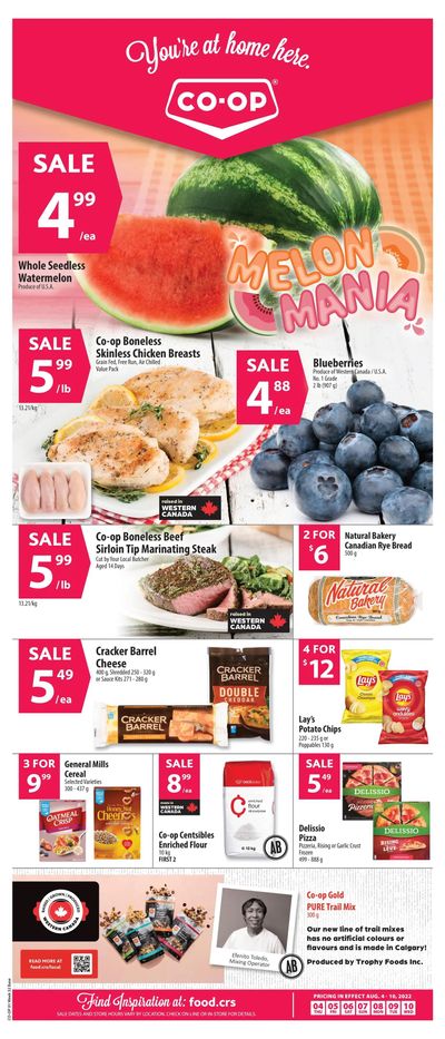 Co-op (West) Food Store Flyer August 4 to 10