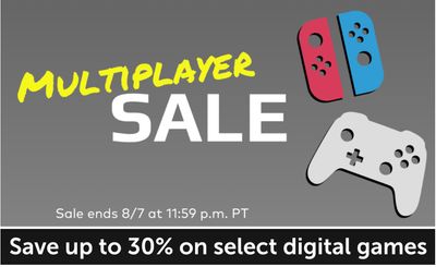 Nintendo Canada Multiplayer Sale: Save up to 30% on Select Digital Games, DLC, and DLC Software Bundles + More