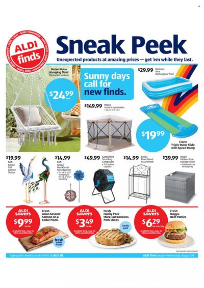 ALDI Weekly Ad Flyer Specials August 10 to August 16, 2022