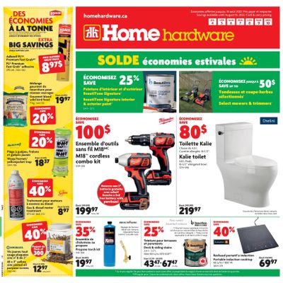 Home Hardware (QC) Flyer August 4 to 10