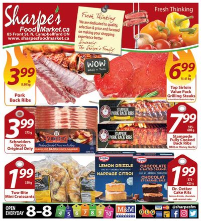 Sharpe's Food Market Flyer August 4 to 10