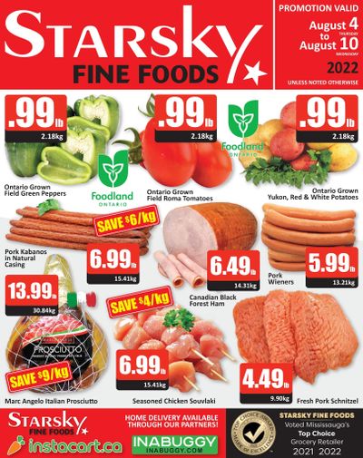 Starsky Foods Flyer August 4 to 10