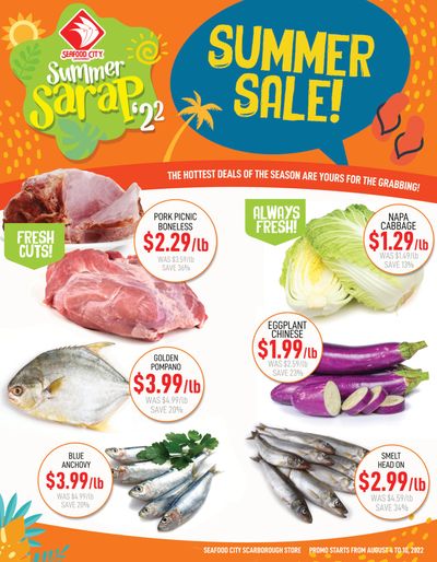 Seafood City Supermarket (ON) Flyer August 4 to 10