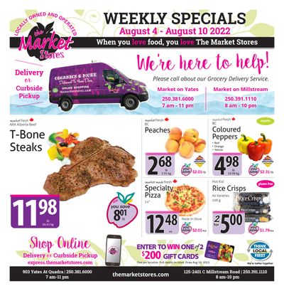 The Market Stores Flyer August 4 to 10