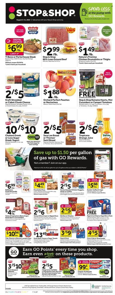 Stop & Shop (MA) Weekly Ad Flyer August 4 to August 11